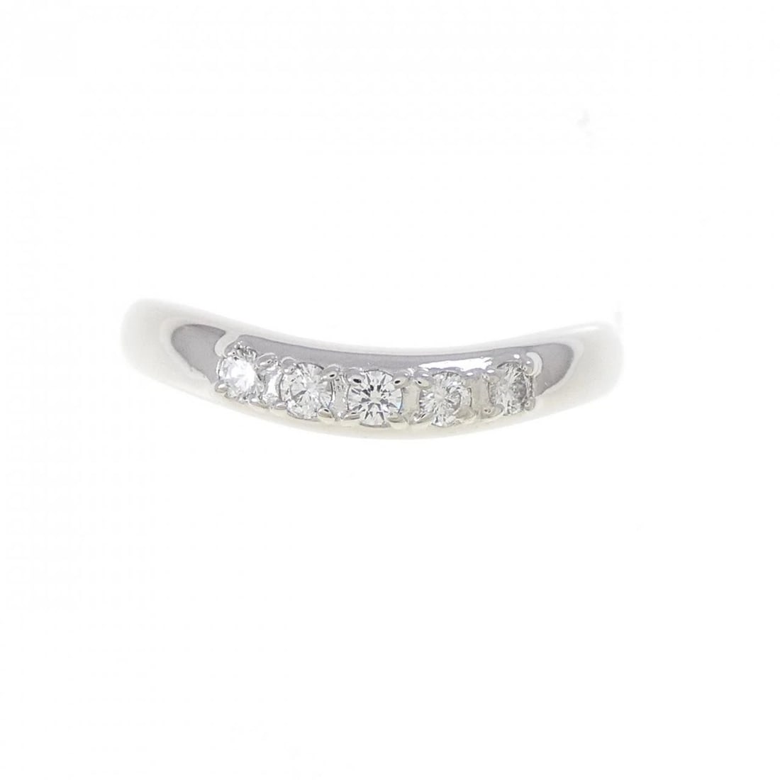TASAKI DIAMOND RING: Tasaki Diamond Ring Brand: TASAKI Type/Style: Tasaki Ring Material: Platinum1000, Main Stone Natural Color: SILVER Size: US5 1/4 Accessories: None Accessories Notice: When purchasing pre-owned goods,