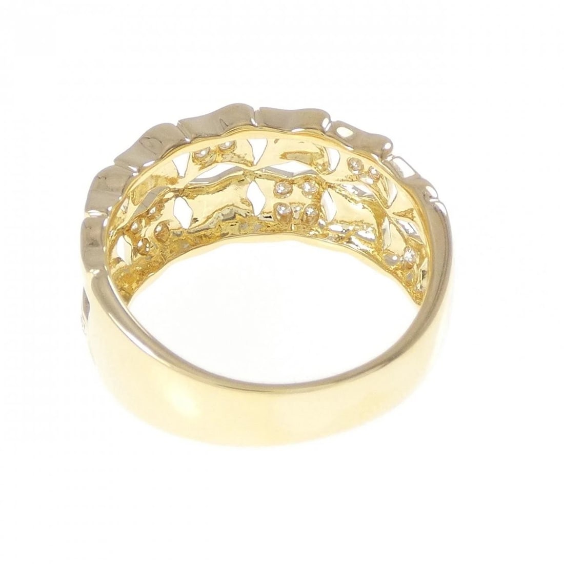 MIKIMOTO DIAMOND RING - 2