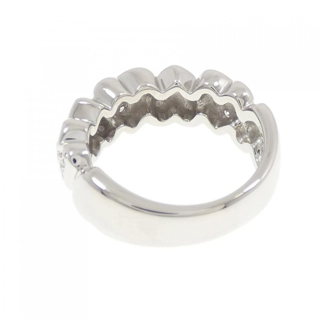 MIKIMOTO HEART DIAMOND RING - 2