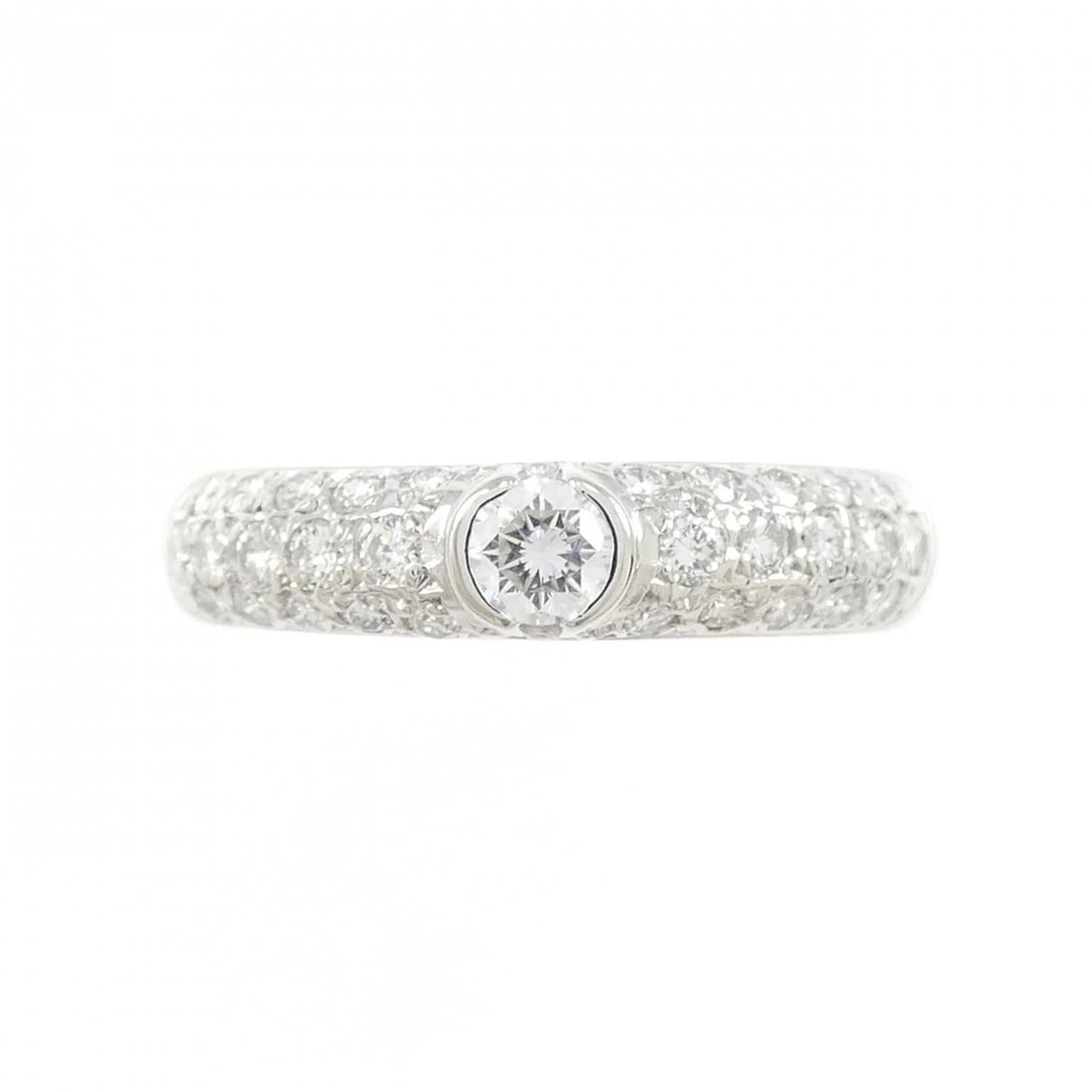 MIKIMOTO DIAMOND RING - 2