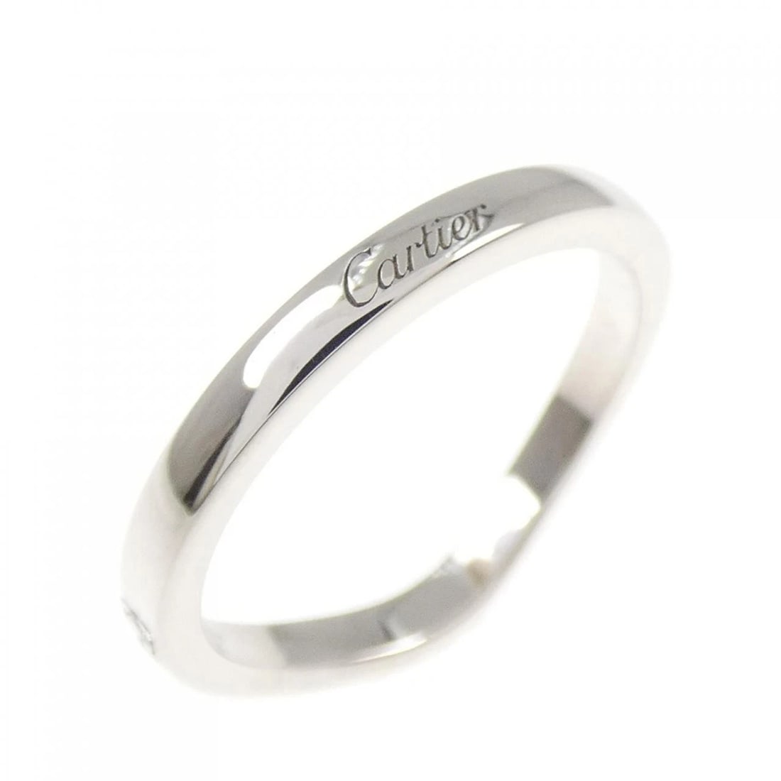 CARTIER BALLERINA RING: Cartier Ballerina Ring Brand: CARTIER Type/Style: Cartier Ring Material: Platinum950, Main Stone Natural Color: SILVER Size: US4(47) Accessories: None Accessories Notice: When purchasing pre-owned