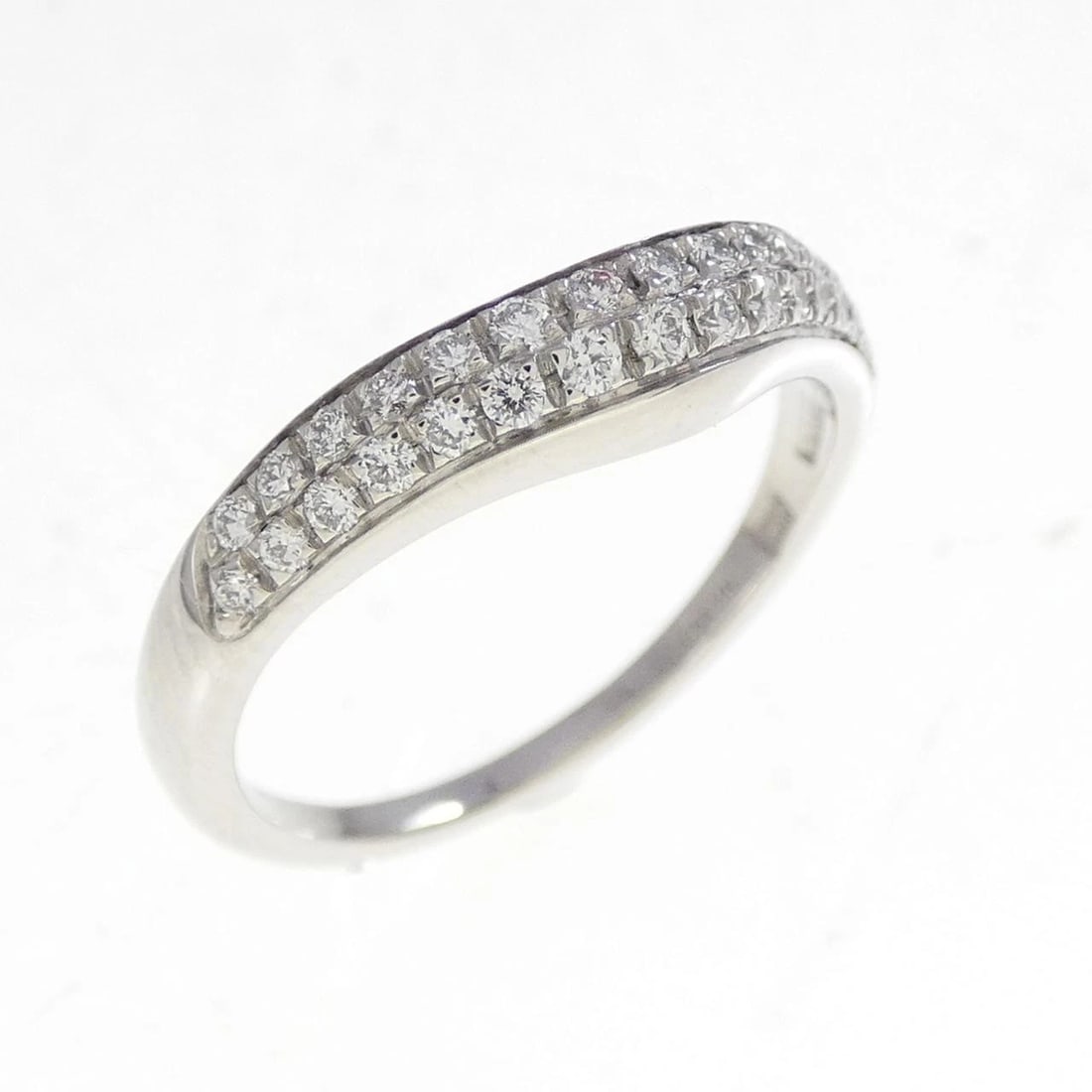 BVLGARI FEDI RING: Bvlgari Fedi Ring Brand: BVLGARI Type/Style: Bulgari Ring Material: Platinum950, Main Stone Natural Color: SILVER Size: US4 1/2(S) Accessories: None Accessories Notice: When purchasing pre-owned