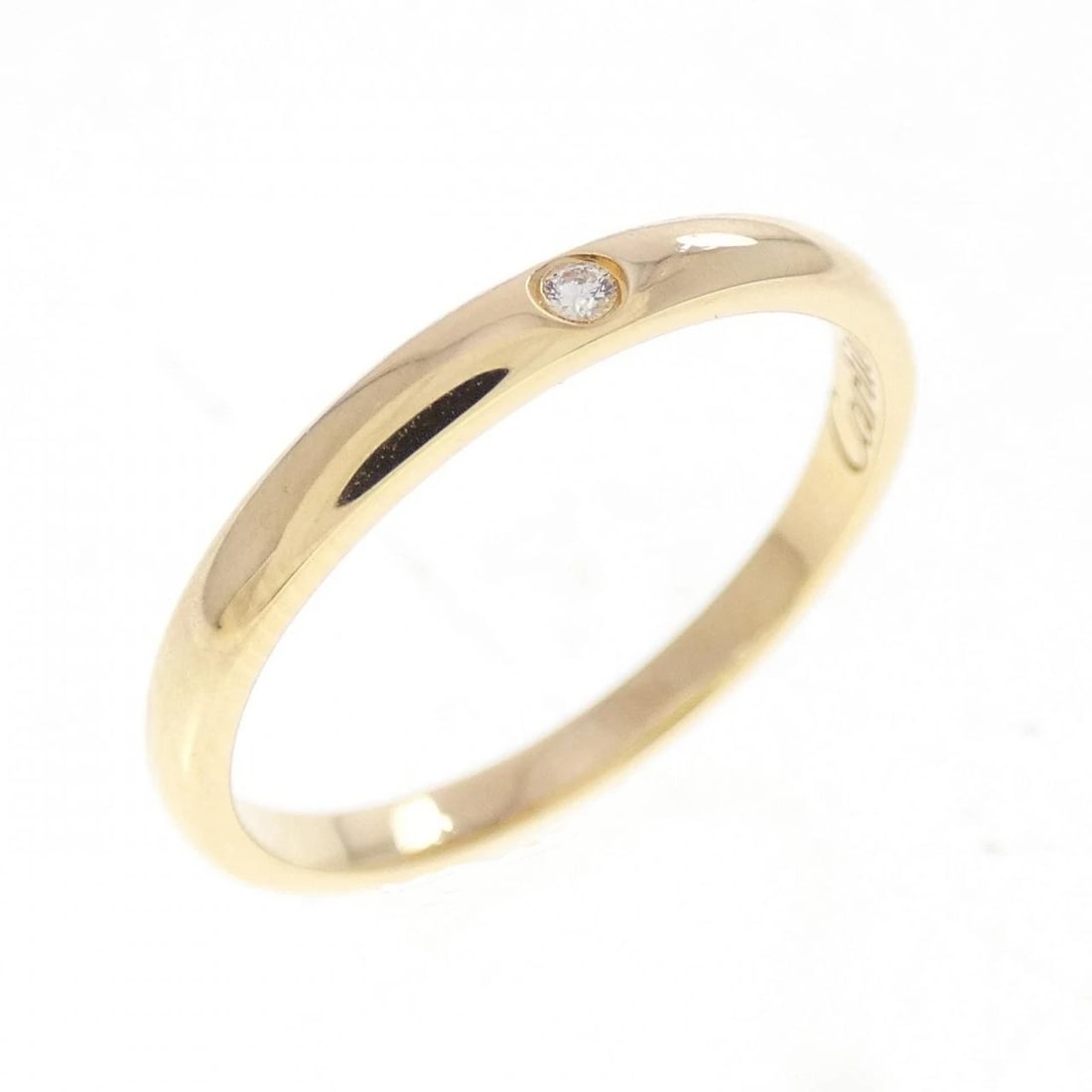 CARTIER WEDDING RING: Cartier Wedding Ring Brand: CARTIER Type/Style: Cartier Ring Material: 750 yellow gold, Main Stone Natural Color: YELLOW GOLD Size: US5(49) Accessories: None Accessories Notice: When purchasing