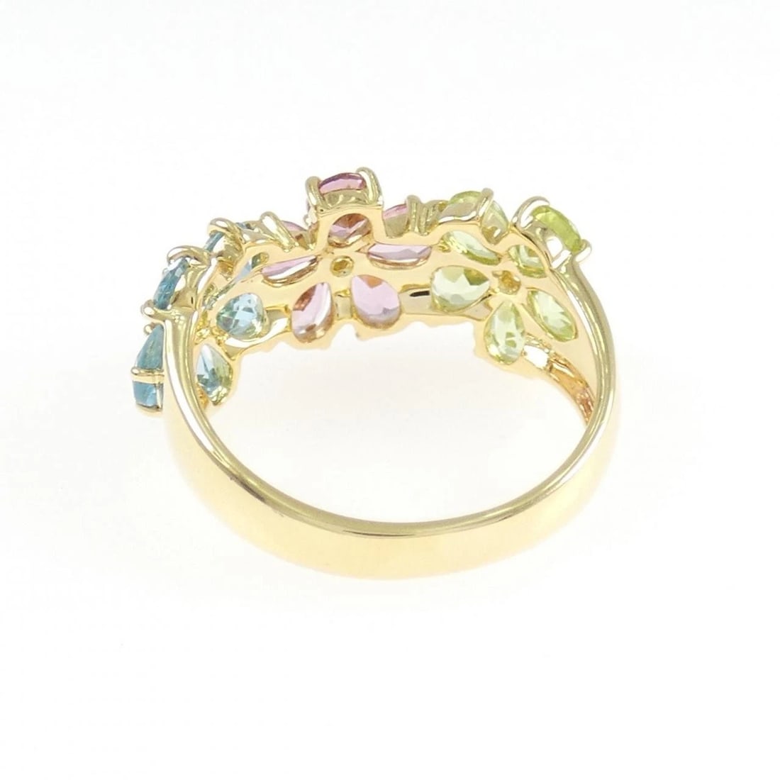 PONTE VECCHIO COLORED STONE RING - 2