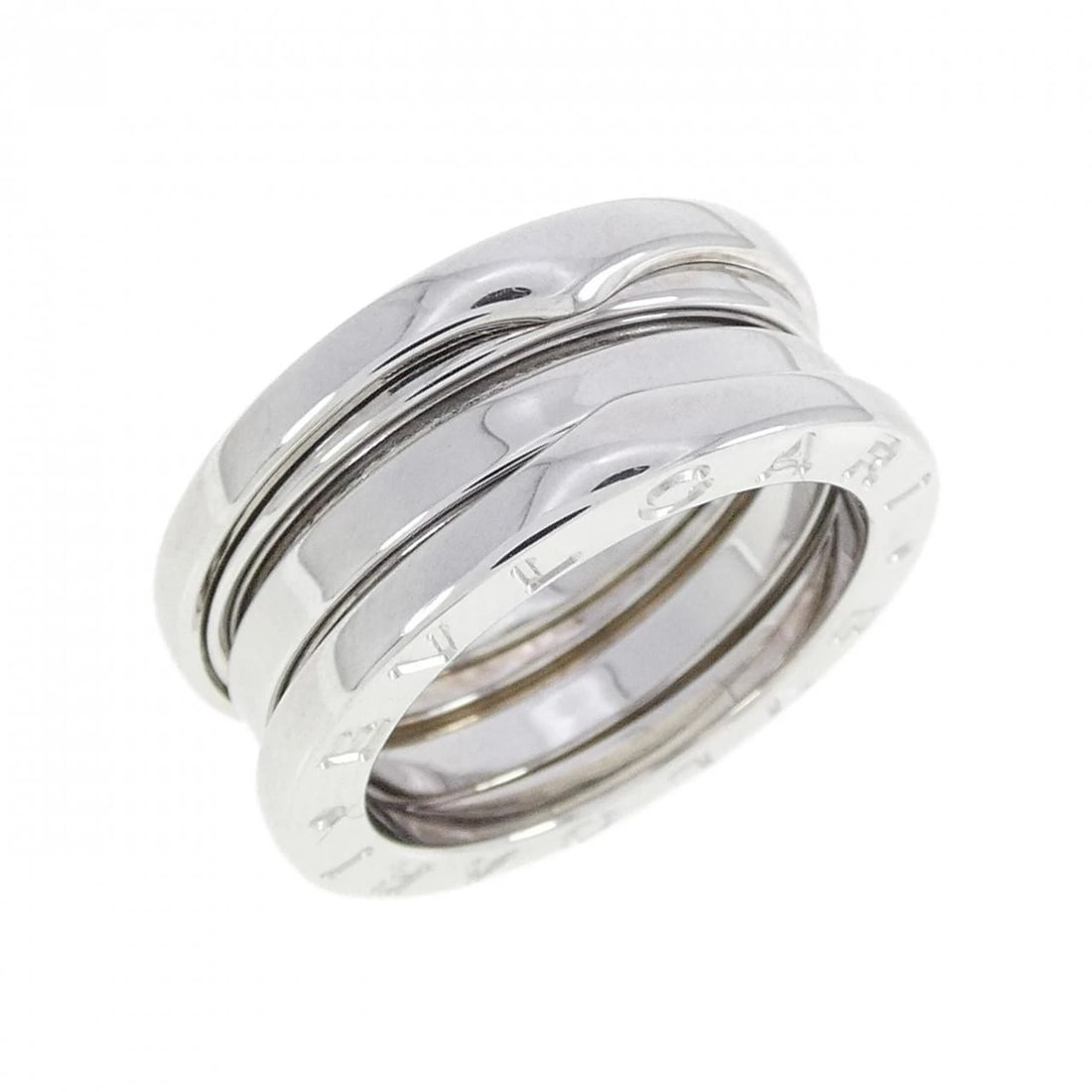 BVLGARI B.ZERO1 RING: Bvlgari B.zero1 Ring Brand: BVLGARI Type/Style: Bulgari Ring Material: 750 white gold, Color: white gold Size: US4 1/2(48) Accessories: None Accessories Notice: When purchasing pre-owned goods,