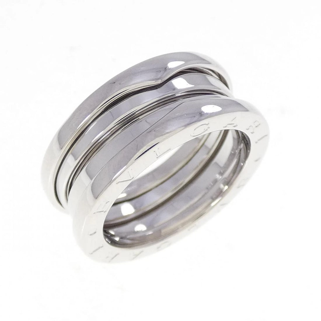 BVLGARI B.ZERO1 RING: Bvlgari B.zero1 Ring Brand: BVLGARI Type/Style: Bulgari Ring Material: 750 white gold, Color: WHITE GOLD Size: US5 1/2(51) Accessories: None Accessories Notice: When purchasing pre-owned goods,