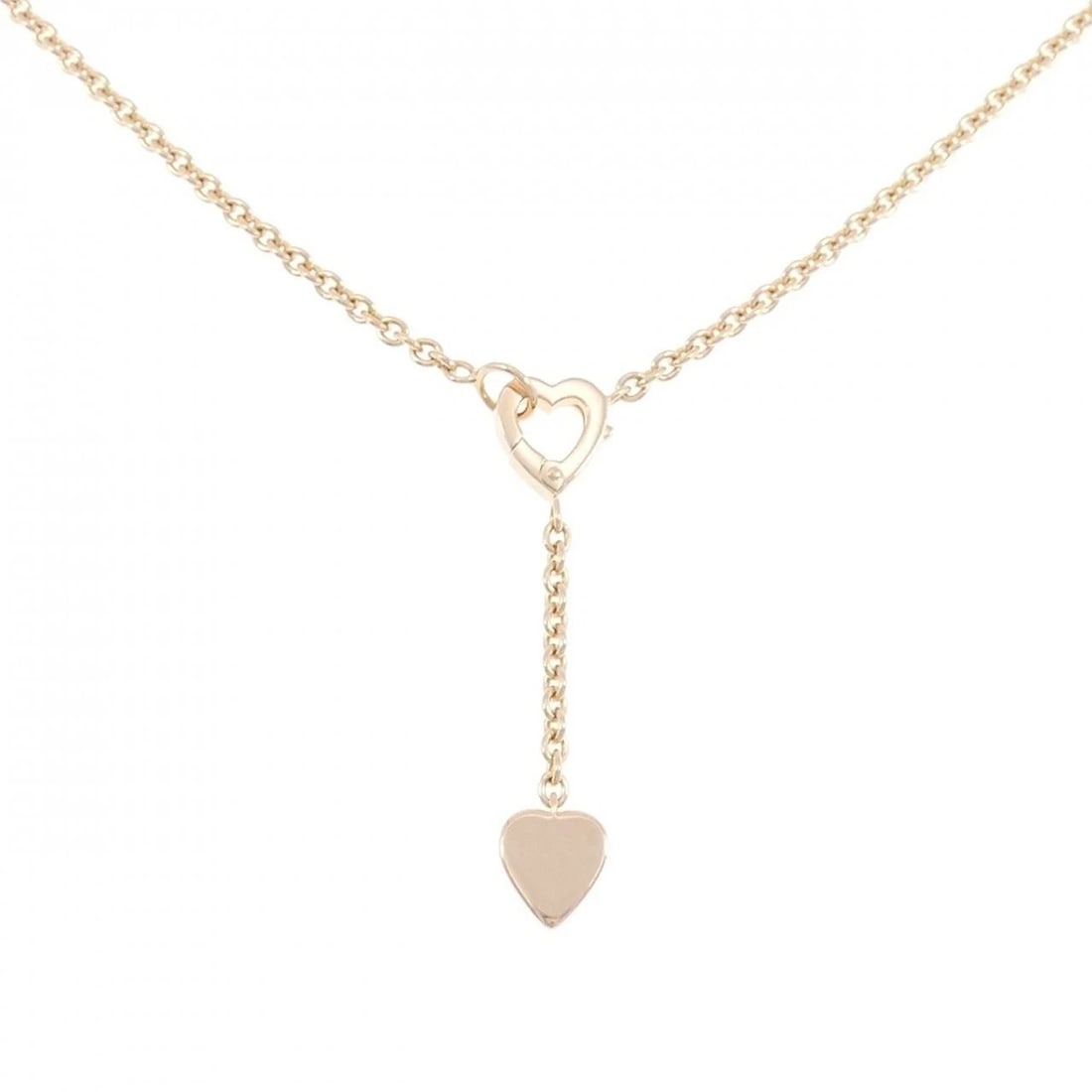 CARTIER MONAMOUR NECKLACE: Cartier Monamour Necklace Brand: CARTIER Type/Style: Cartier Necklace Material: 750 Pink Gold, Color: pink gold Size: Length40cm Actual Size Pendant length approx. x width approx.: 39.5mmx7.3mm Chain