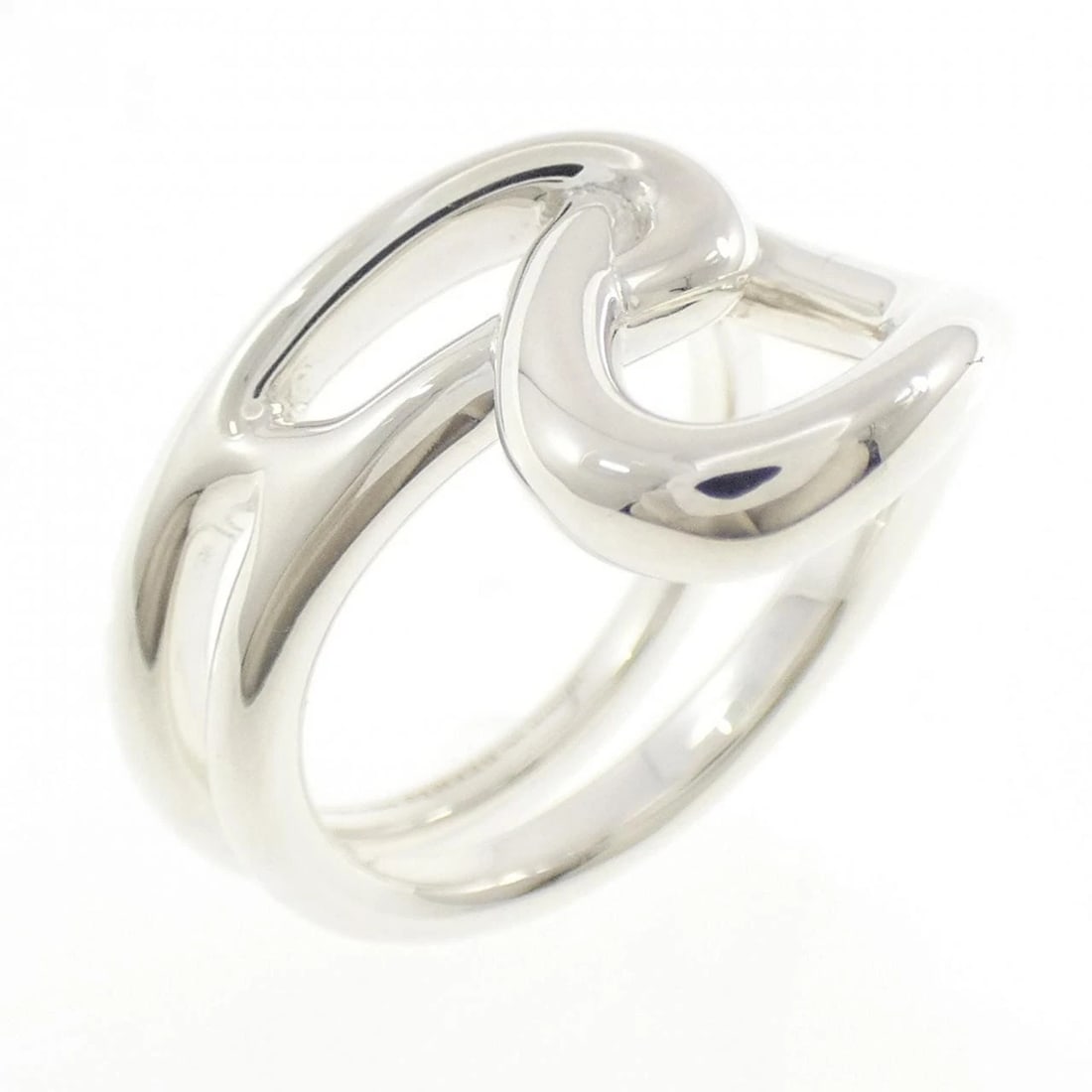 HERMES CHAINE D'ANCRE PUNK RING: Hermes Chaine d'Ancre Punk Ring Brand: HERMES Type/Style: Hermes Ring Material: 925Silver, Color: Silver Size: US7 1/4(55) Accessories: None Accessories Notice: When purchasing pre-owned goods,