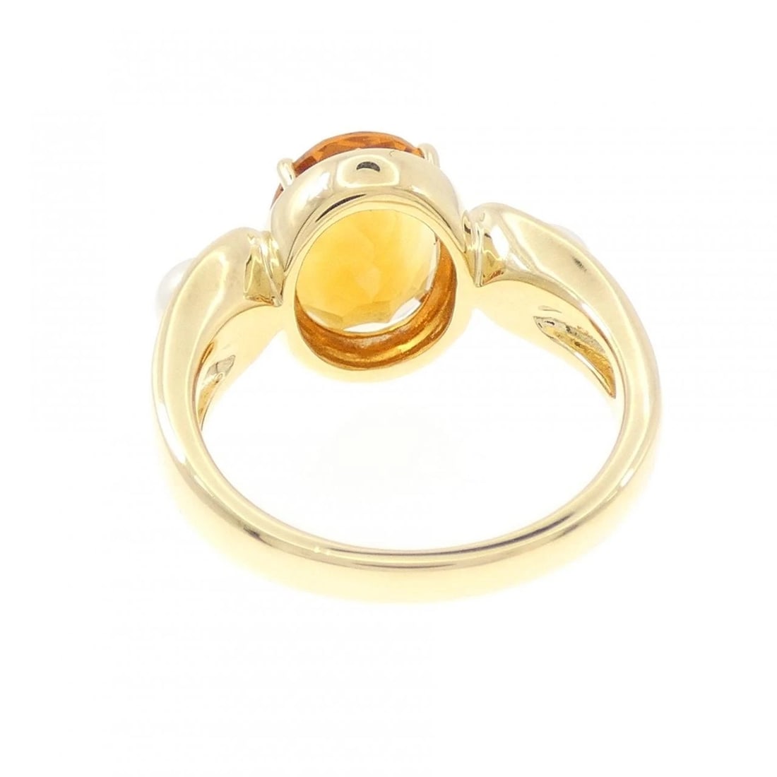 MIKIMOTO CITRINE RING - 2