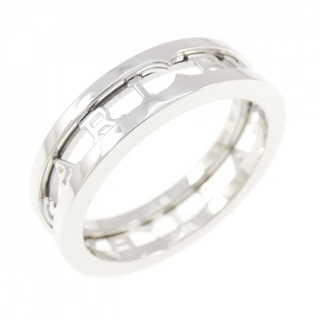 BVLGARI B.ZERO1 RING: Bvlgari B.zero1 Ring Brand: BVLGARI Type/Style: Bulgari Ring Material: 750 white gold, Color: White Gold Size: US8 1/2 Accessories: None Accessories Notice: When purchasing pre-owned goods