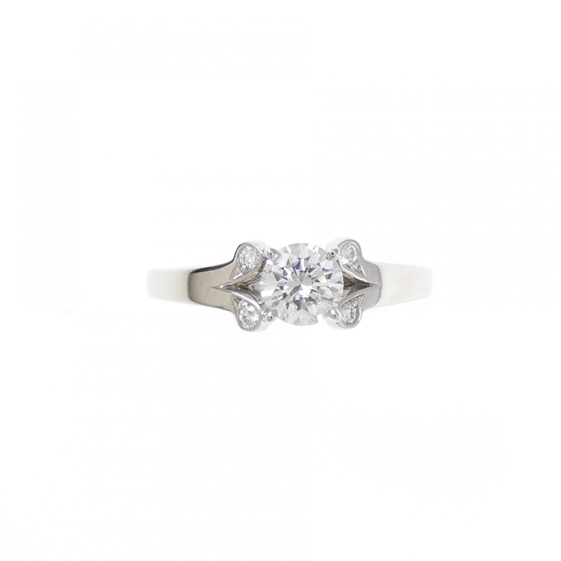 CARTIER BALLERINA RING: Cartier Ballerina Ring Brand: CARTIER Type/Style: Cartier Ring Material: Platinum950, Main Stone Natural Color: Silver Size: US4 1/2(48) Accessories: None Accessories Notice: When purchasing