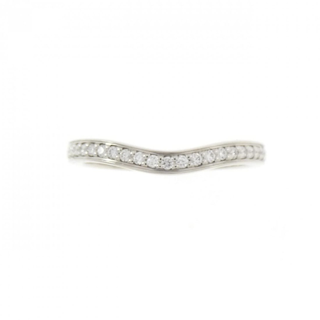 CARTIER BALLERINA RING: Cartier Ballerina Ring Brand: CARTIER Type/Style: Cartier Ring Material: Platinum950, Main Stone Natural Color: Silver Size: US3 3/4(46) Accessories: None Accessories Notice: When purchasing