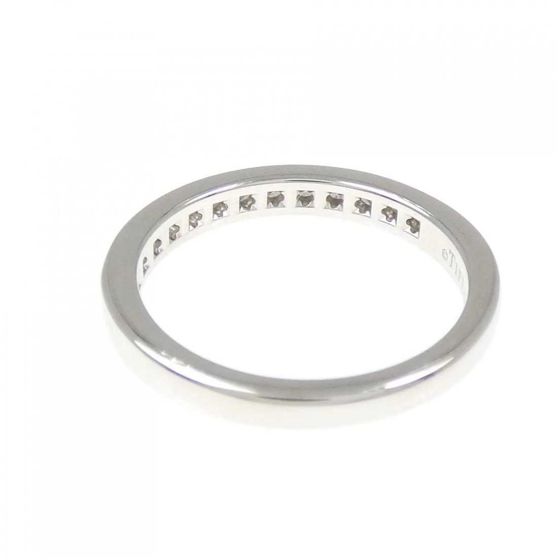 TIFFANY & CO. HALF CIRCLE CHANNEL SETTING RING - 3
