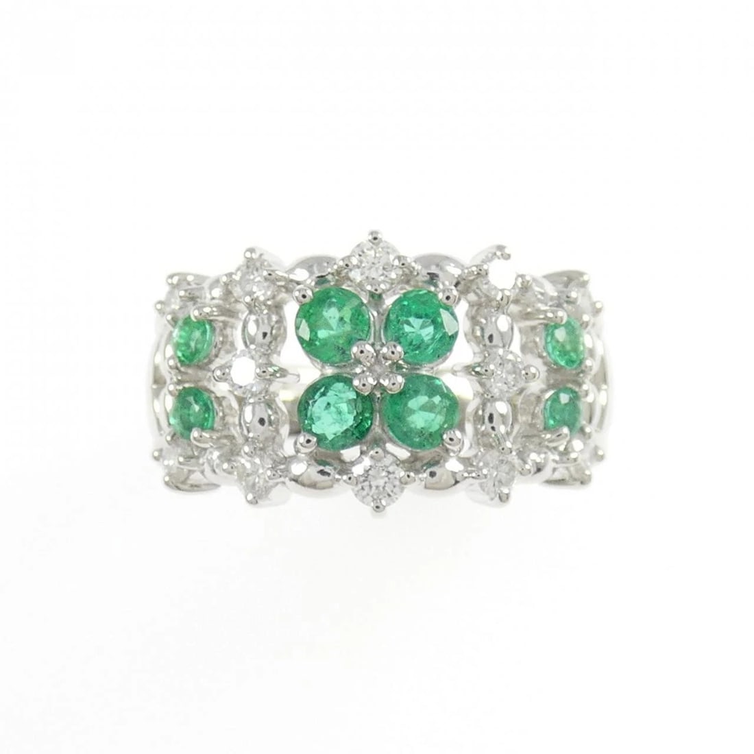 TASAKI EMERALD RING - 2