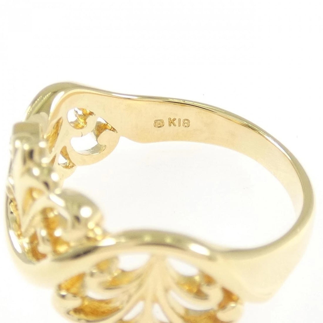 MIKIMOTO K18YG RING - 4