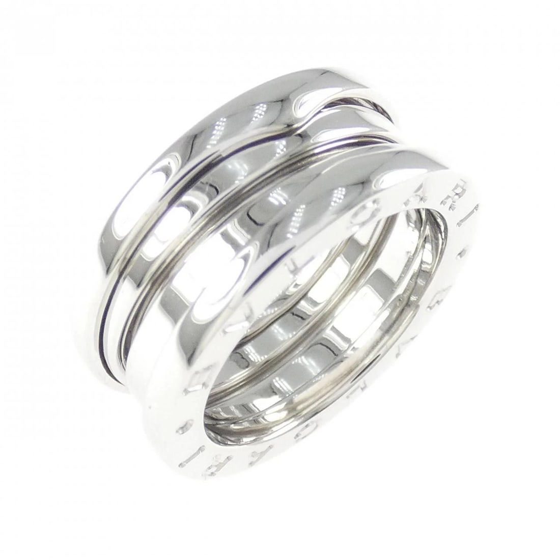 BVLGARI B.ZERO1 RING: Bvlgari B.zero1 Ring Brand: BVLGARI Type/Style: Bulgari Ring Material: 750 white gold, Color: White Gold Size: US4 1/2(48) Accessories: None Accessories Notice: When purchasing pre-owned goods,