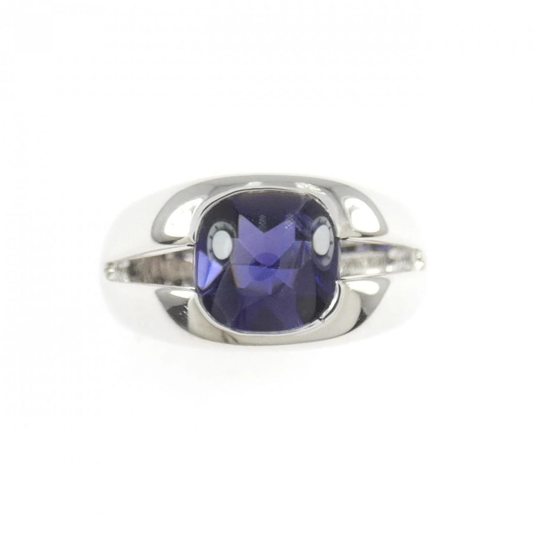 TIFFANY&CO. COLORED STONE RING - 2