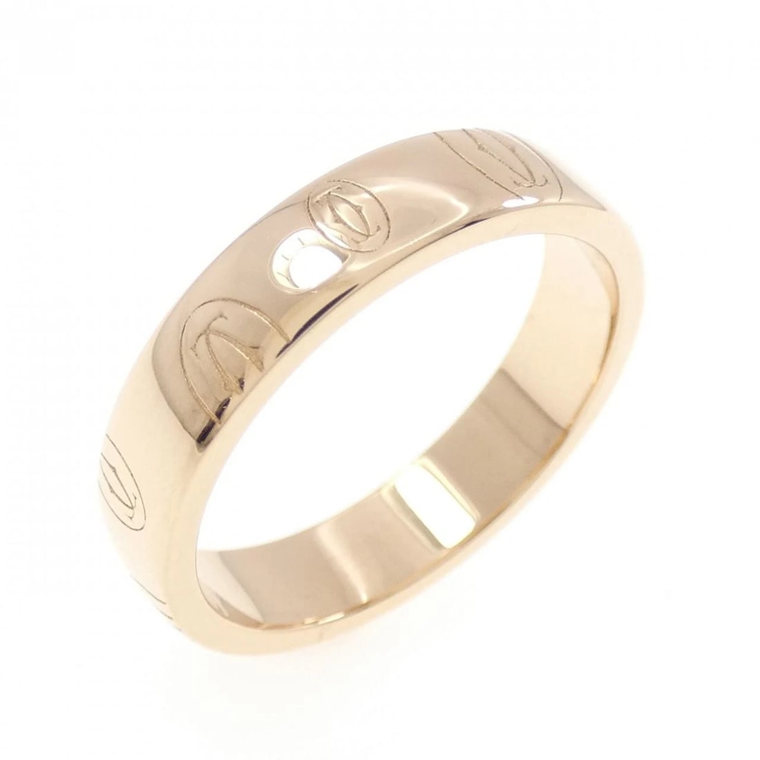 CARTIER HAPPY BIRTHDAY RING: Cartier Happy Birthday Ring Brand: CARTIER Type/Style: Cartier Ring Material: 750 Pink Gold, Color: pink gold Size: US5(49) Accessories: None Accessories Notice: When purchasing pre-owned goods,