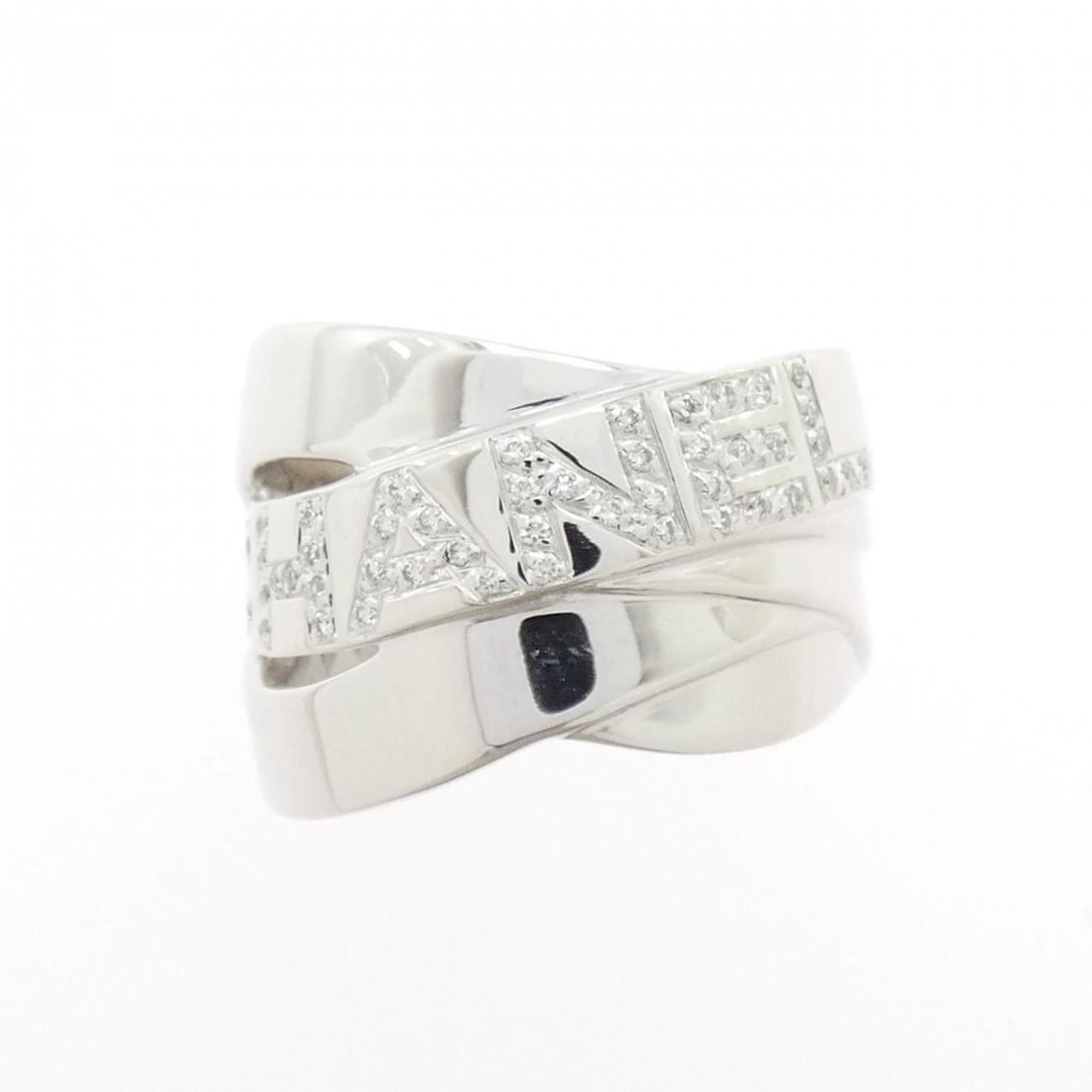 CHANEL BOLDUC RING: Chanel Bolduc Ring Brand: CHANEL Type/Style: Chanel Ring Material: 750 white gold, Main Stone Natural Color: White Gold Size: US6 1/2 Accessories: None Accessories Notice: When purchasing pre-owned