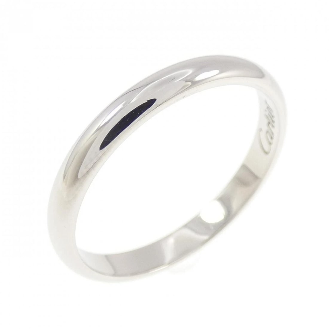 CARTIER WEDDING RING: Cartier Wedding Ring Brand: CARTIER Type/Style: Cartier Ring Material: Platinum950, Color: silver Size: US5 3/4(51) Accessories: None Accessories Notice: When purchasing pre-owned goods, please refer