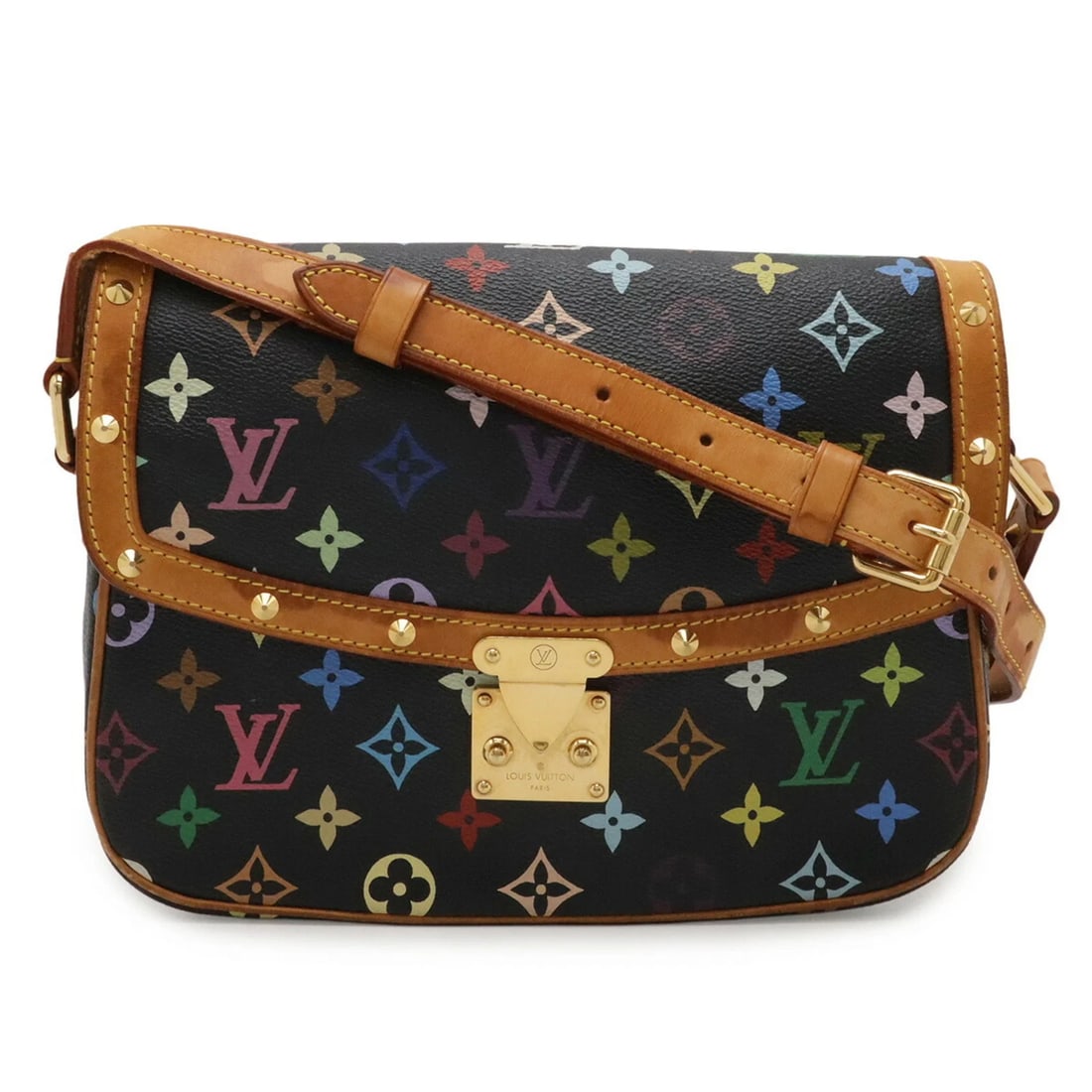 LOUIS VUITTON MONOGRAM MULTICOLOR SOLOGNE SHOULDER BAG (1 of 4)