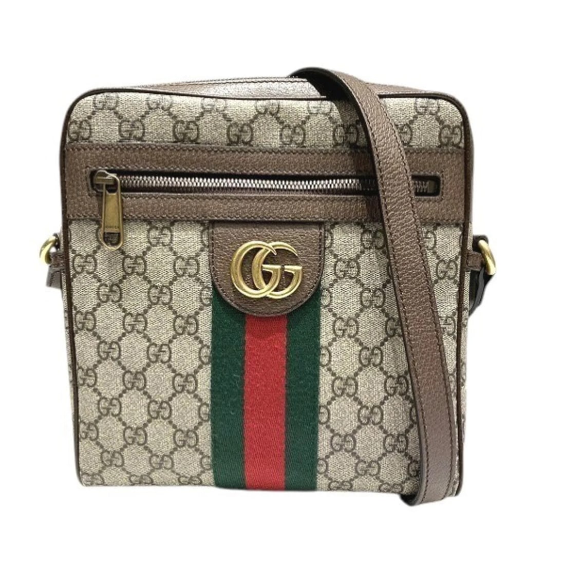 GUCCI GG SUPREME OPHIDIA HANDBAG SHOULDER BAG: Gucci GG Supreme Ophidia Handbag Shoulder Bag Brand: Gucci Type/Style: Handbag, Shoulder bag Material: GG Supreme Color: Beige Size: (HxWxD) 23.5cm x 22.5cm x 5cm / 9.25inch x 8.85inch x 1.96inch