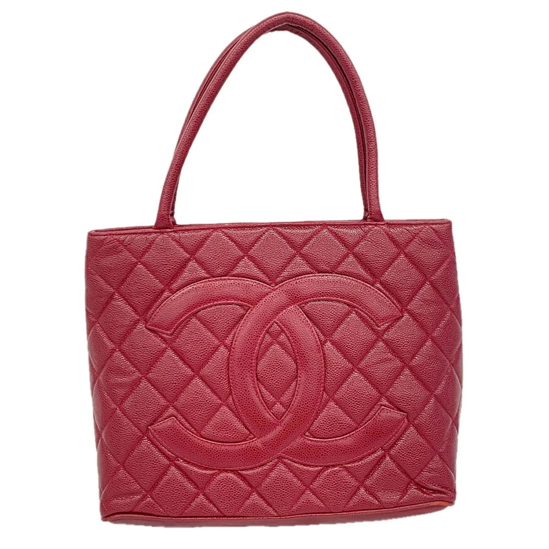 CHANEL TOTE BAG, REISSUE TOTE, CAVIARSKINLEATHER: Chanel Tote Bag, Reissue Tote, CaviarSkinLeather Brand: Chanel Type/Style: Tote bag Material: Grained Calfskin Color: Bordeaux Size: (HxWxD) 24.5cm x 30cm x 15cm / 9.64inch x 11.81inch x 5.9inch