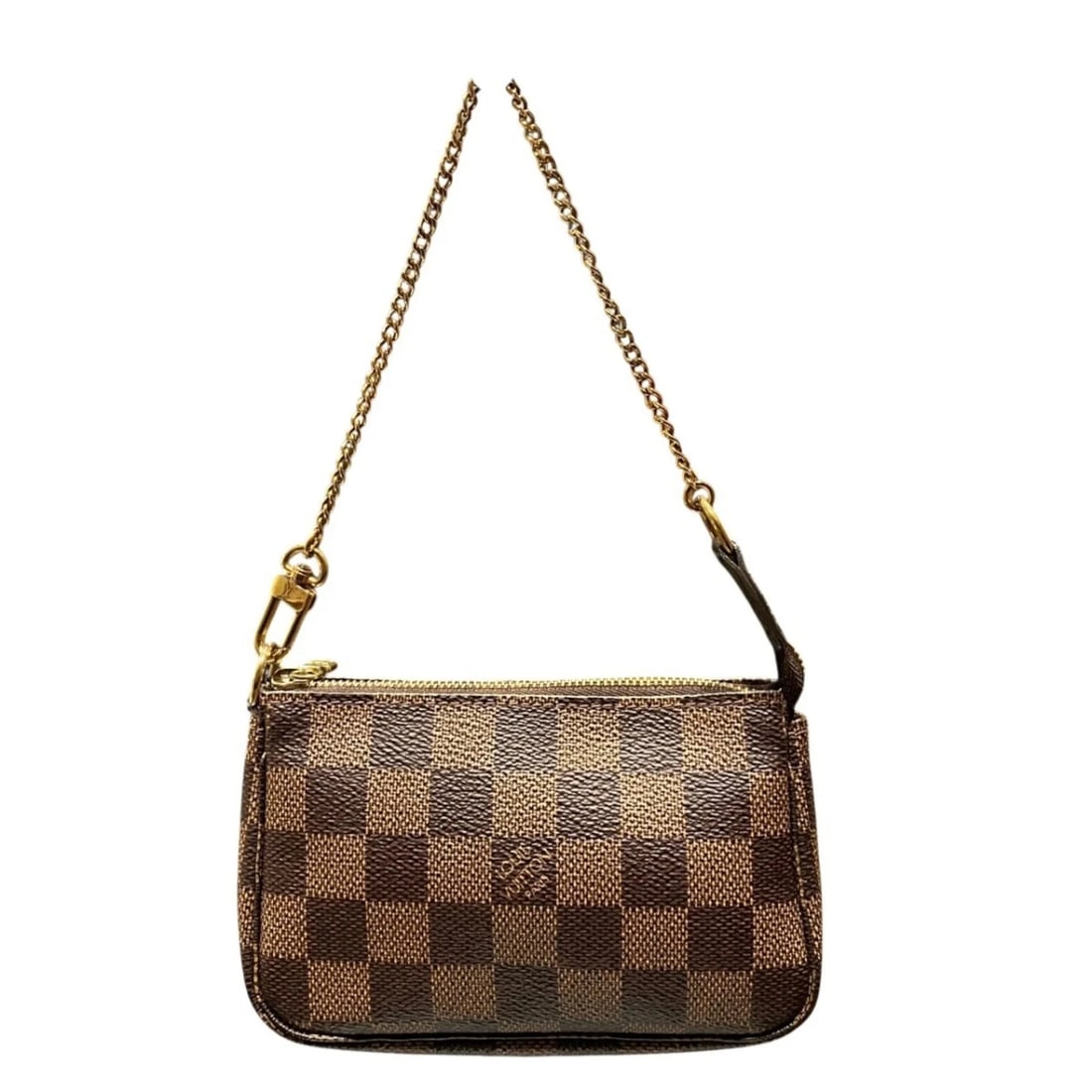 LOUIS VUITTON ACCESSOIRES POCHETTE DAMIER TOILE: Louis Vuitton Accessoires Pochette Damier Toile Brand: Louis Vuitton Type/Style: Pochette Material: None Color: Damier Canvas Size: (HxWxD) 10.5cm x 15.5cm x 3cm / 4.13inch x 6.1inch x 1.18inch