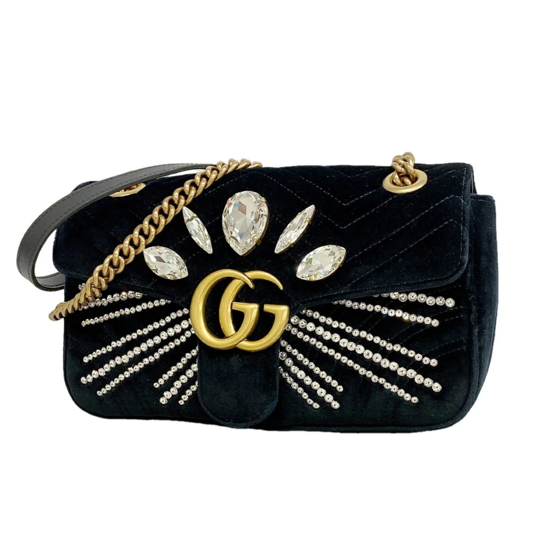 GUCCI GG MARMONT SHOULDER BAG (1 of 3)