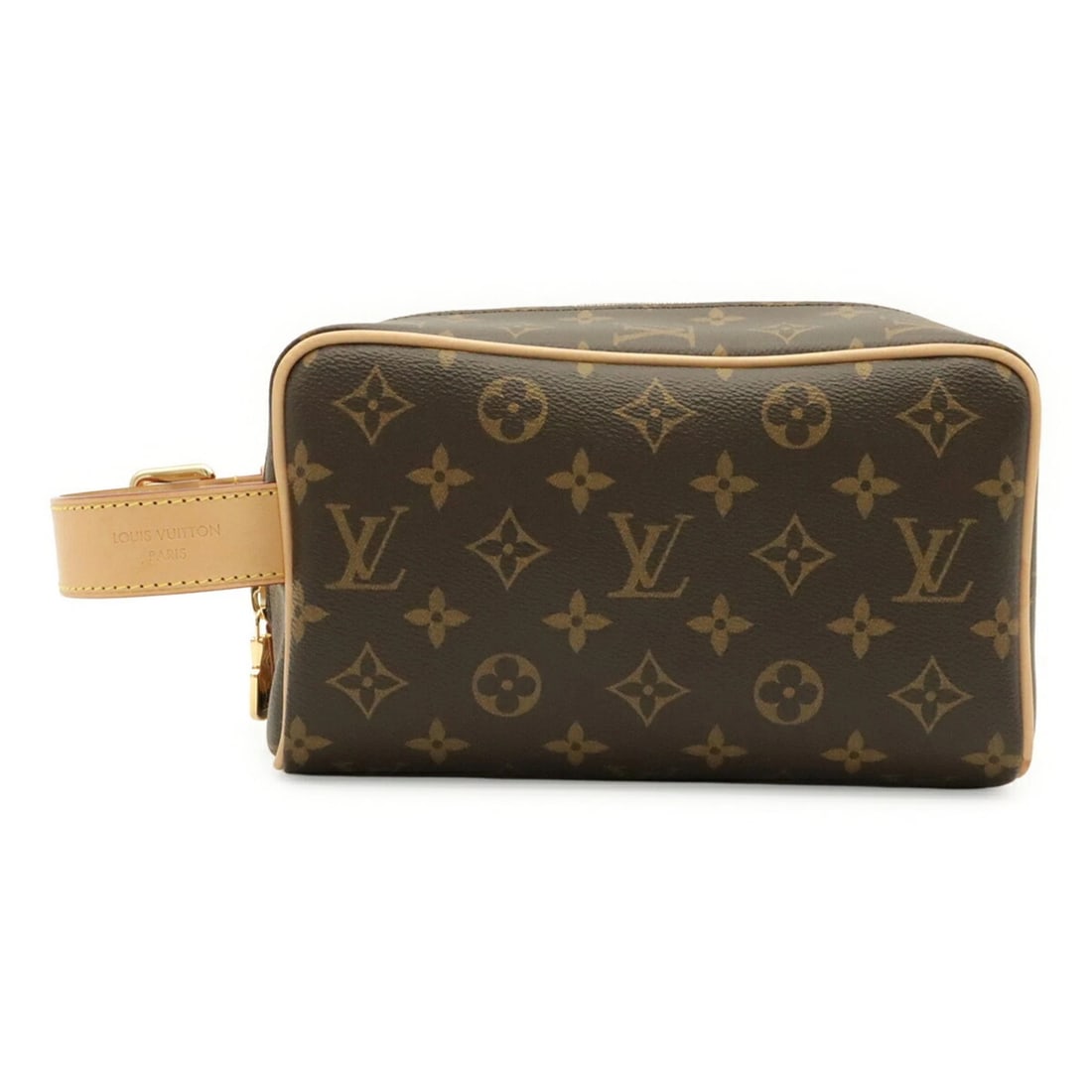 LOUIS VUITTON MONOGRAM LOCKER DOPP KIT SECOND BAG - 2