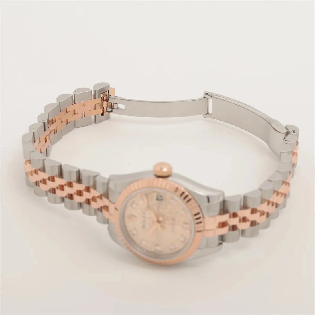 ROLEX DATEJUST PG?SS PINK ENGRAVED COMPUTER - 4