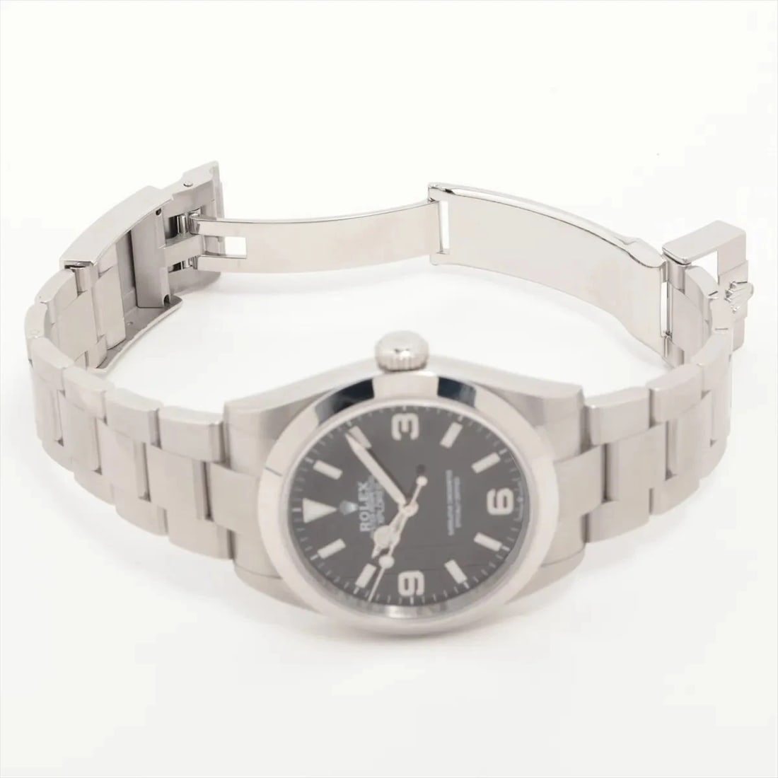 ROLEX EXPLORER SS BLACK - 4