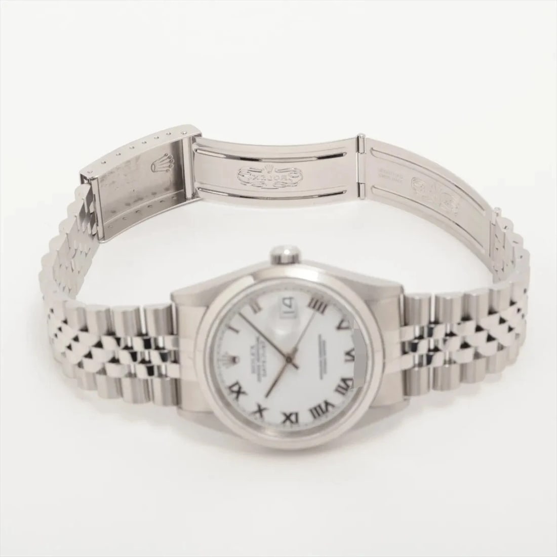 ROLEX DATEJUST SS WHITE - 4