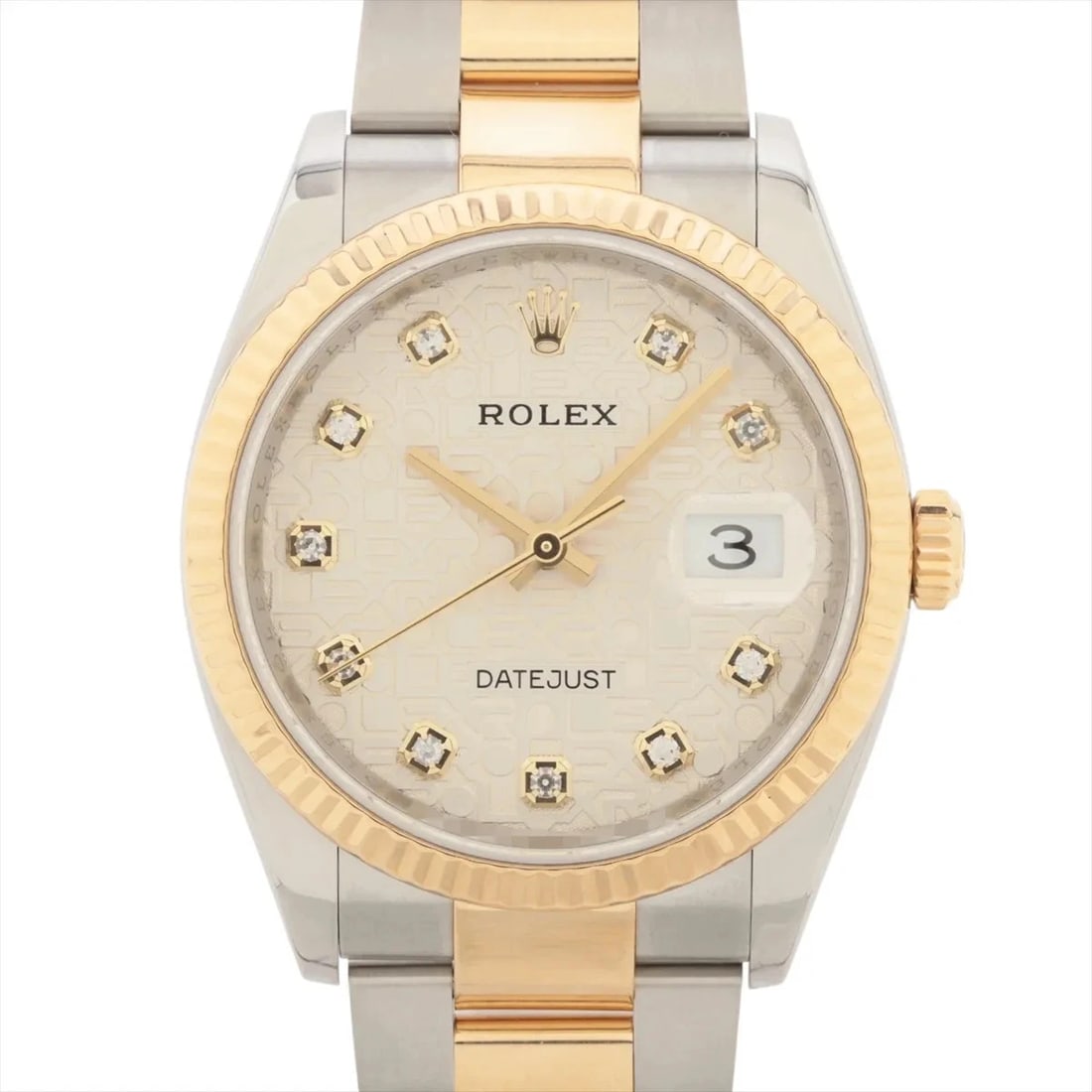 ROLEX DATEJUST SS?YG SILVER ENGRAVED COMPUTER: Rolex DATEJUST SS?YG Silver engraved computer Brand: Rolex Type/Style: Wristwatch Material: SS?YG Color: Dial Color Silver carving computer Size: Case:W1.2 x H1.2inch / W36 x H36 Circumference of