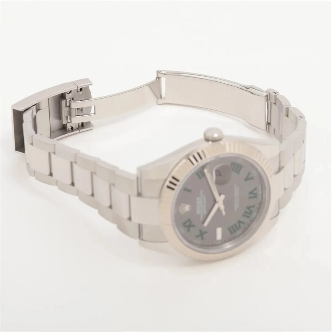 ROLEX DATEJUST SS?WG SLATE - 4