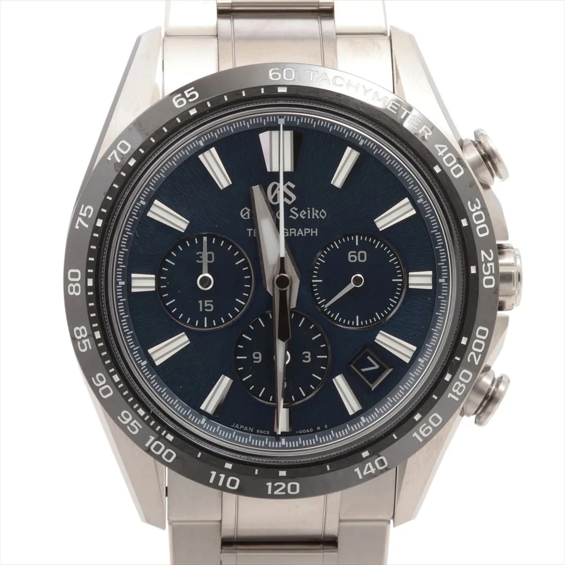 GRAND SEIKO EVOLUTION COLLECTION SNOW MOON NIGHT SS: Grand Seiko EVOLUTION Collection Snow Moon Night SS Brand: Grand Seiko Type/Style: Wristwatch Material: TI Color: Dial Color Blue Size: Case:W1.6 x H2.0inch / W43.2 x H51.5 Circumference of Wrist:6.7i