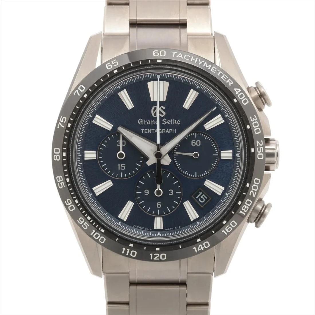 GRAND SEIKO EVOLUTION COLLECTION SS: Grand Seiko EVOLUTION Collection SS Brand: Grand Seiko Type/Style: Wristwatch Material: TI Color: Dial Color Blue Size: Case:W1.6 x H2.0inch / W43.2 x H51.5 Circumference of Wrist:7.9inch / 20