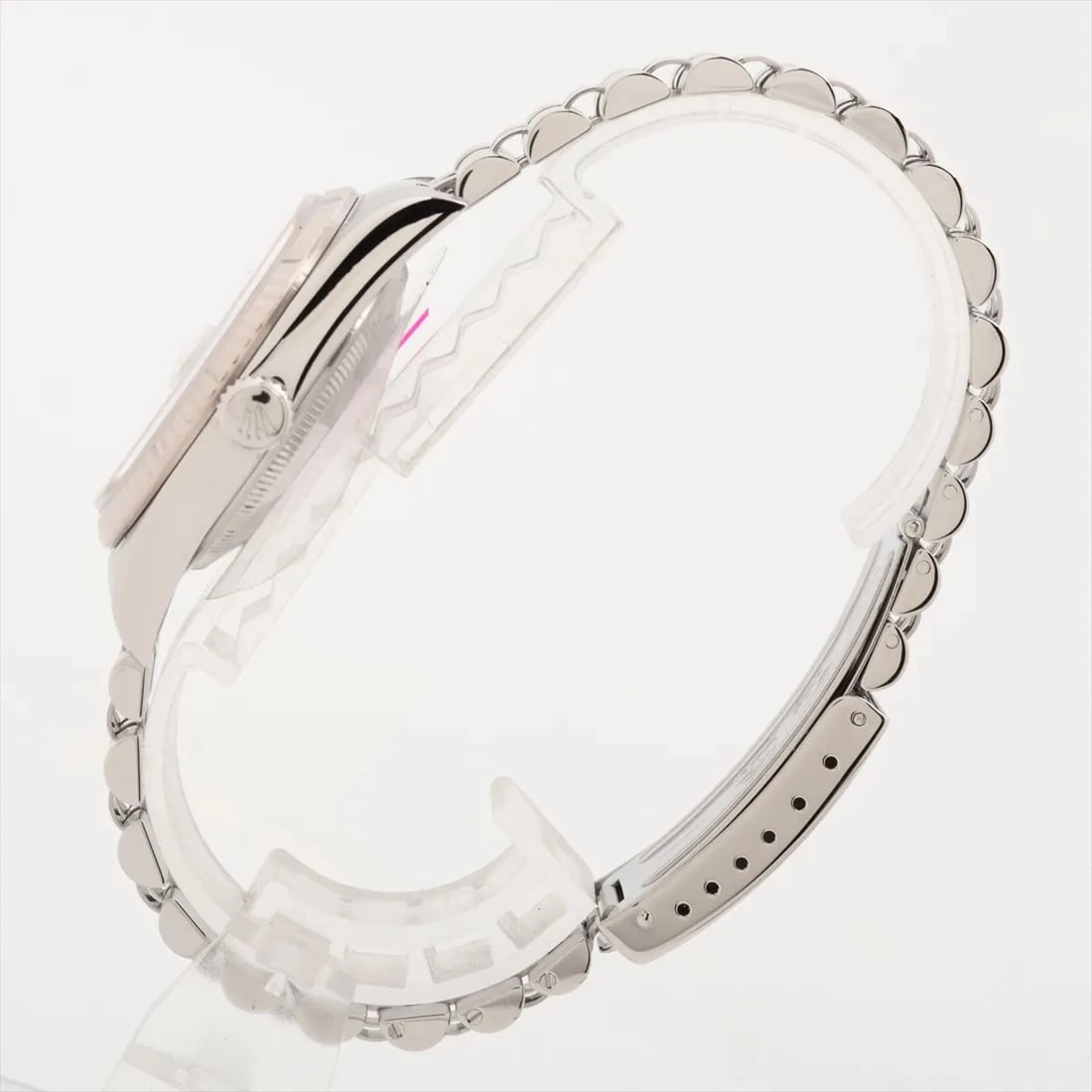 ROLEX DATEJUST SS?WG WHITE SHELL - 2