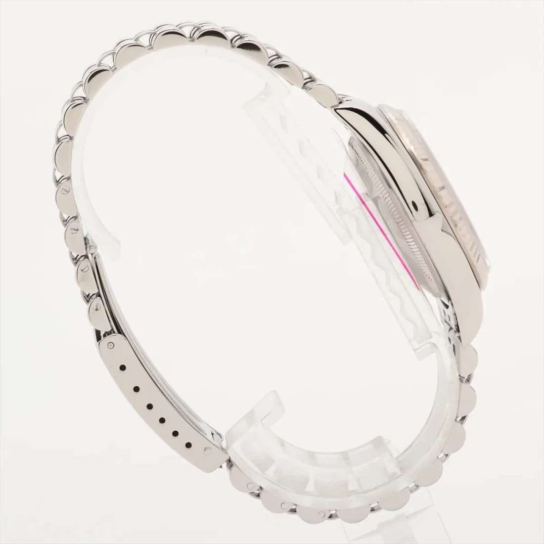 ROLEX DATEJUST SS?WG WHITE SHELL - 3