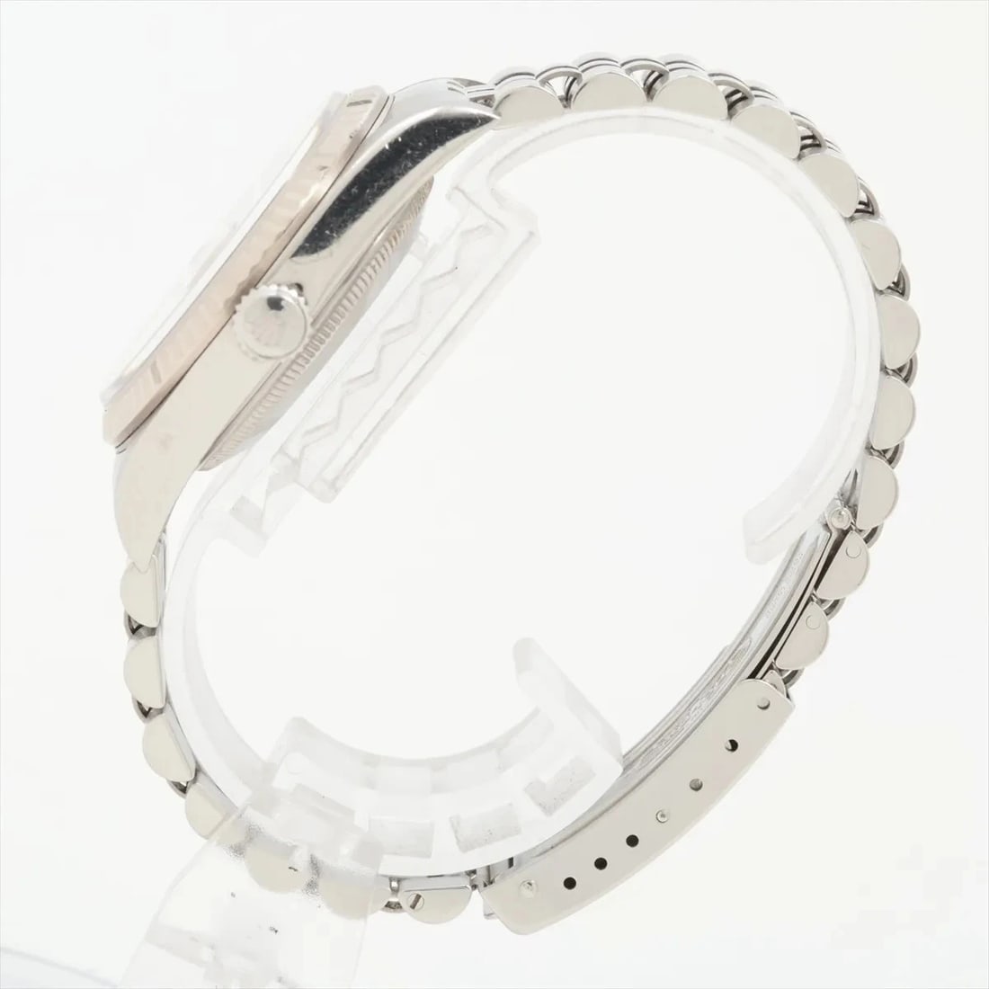ROLEX DATEJUST SS?WG SILVER ENGRAVED COMPUTER - 2