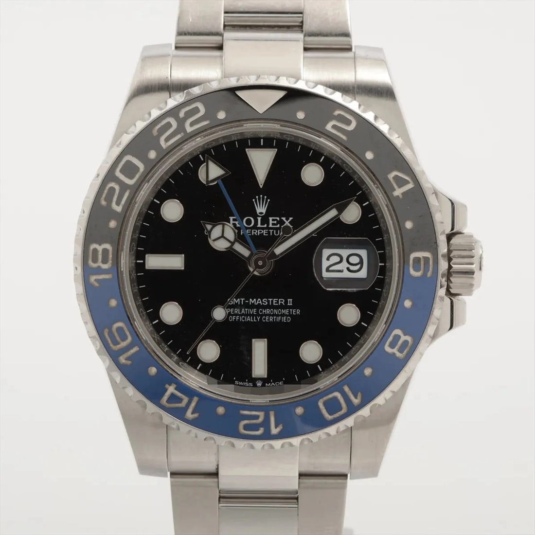 ROLEX GMT MASTER SS BLACK OYSTER (1 of 4)