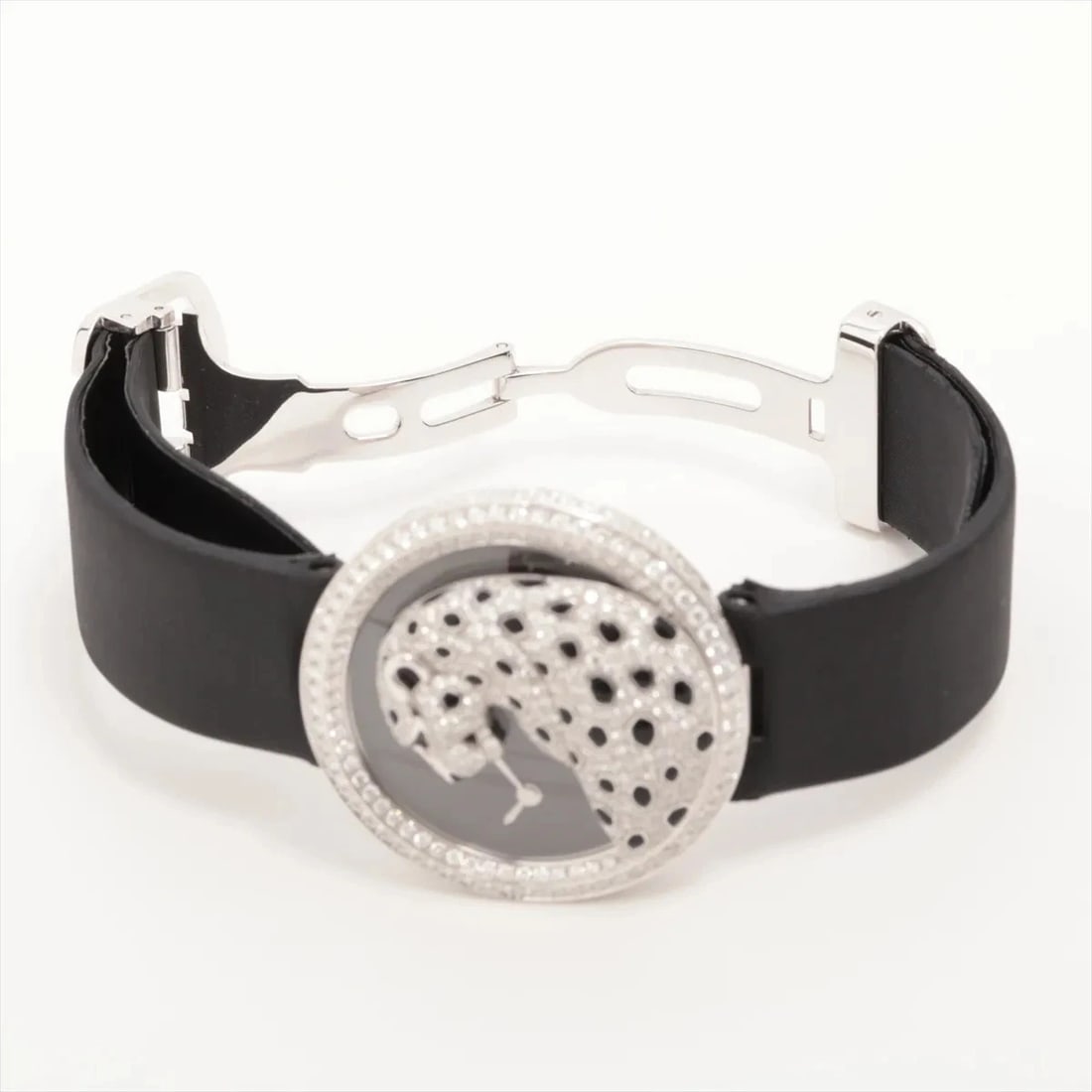 CARTIER PANTHERE WG LEATHER BLACK - 4