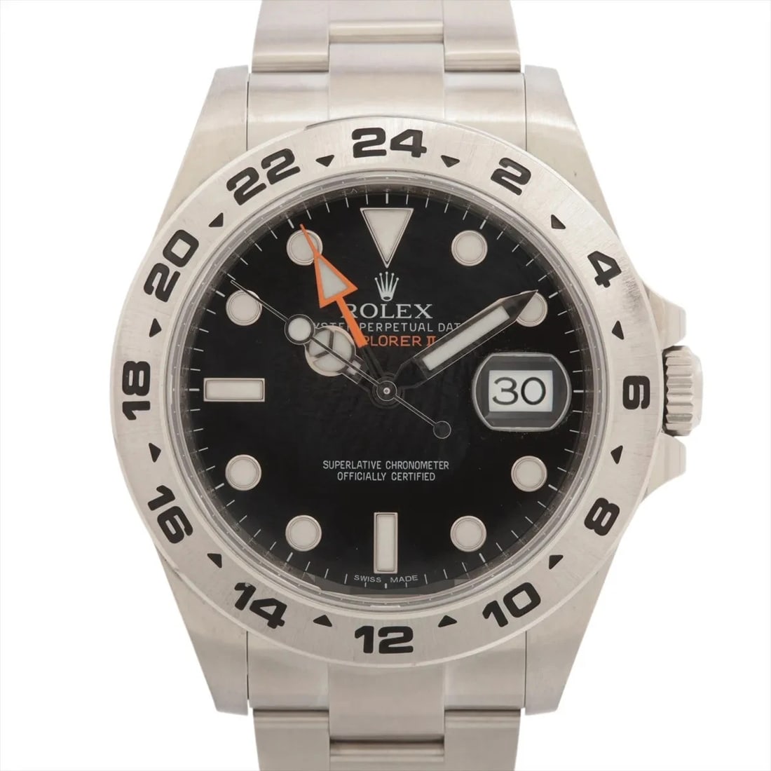 ROLEX EXPLORER SS BLACK: Rolex Explorer SS black Brand: Rolex Type/Style: Wristwatch Material: SS Color: Dial Color Black Size: Case:W1.6 x H1.6inch / W42 x H42 Circumference of Wrist:7.1inch / 18 Accessories: None