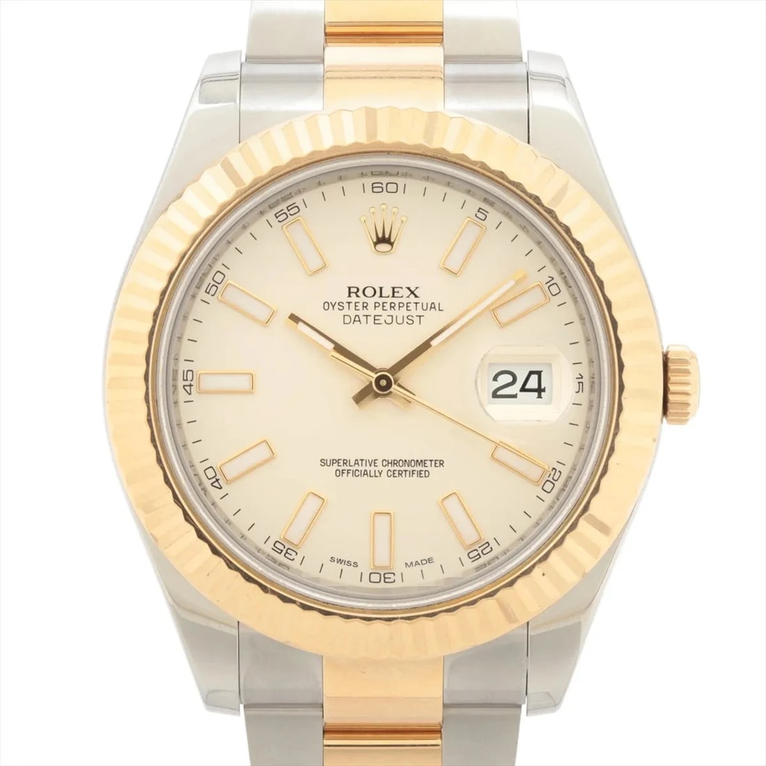 ROLEX DATEJUST SS?YG: Rolex Datejust SS?YG Brand: Rolex Type/Style: Wristwatch Material: SS?YG Color: Dial Color Silver Size: Case:W1.6 x H1.6inch / W41 x H41 Circumference of Wrist:7.1inch / 18 Accessories: None
