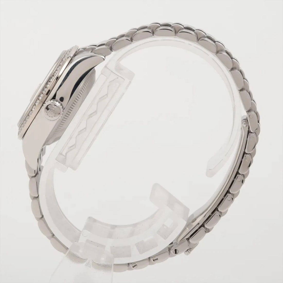 ROLEX DATEJUST SS?WG WHITE SHELL - 2
