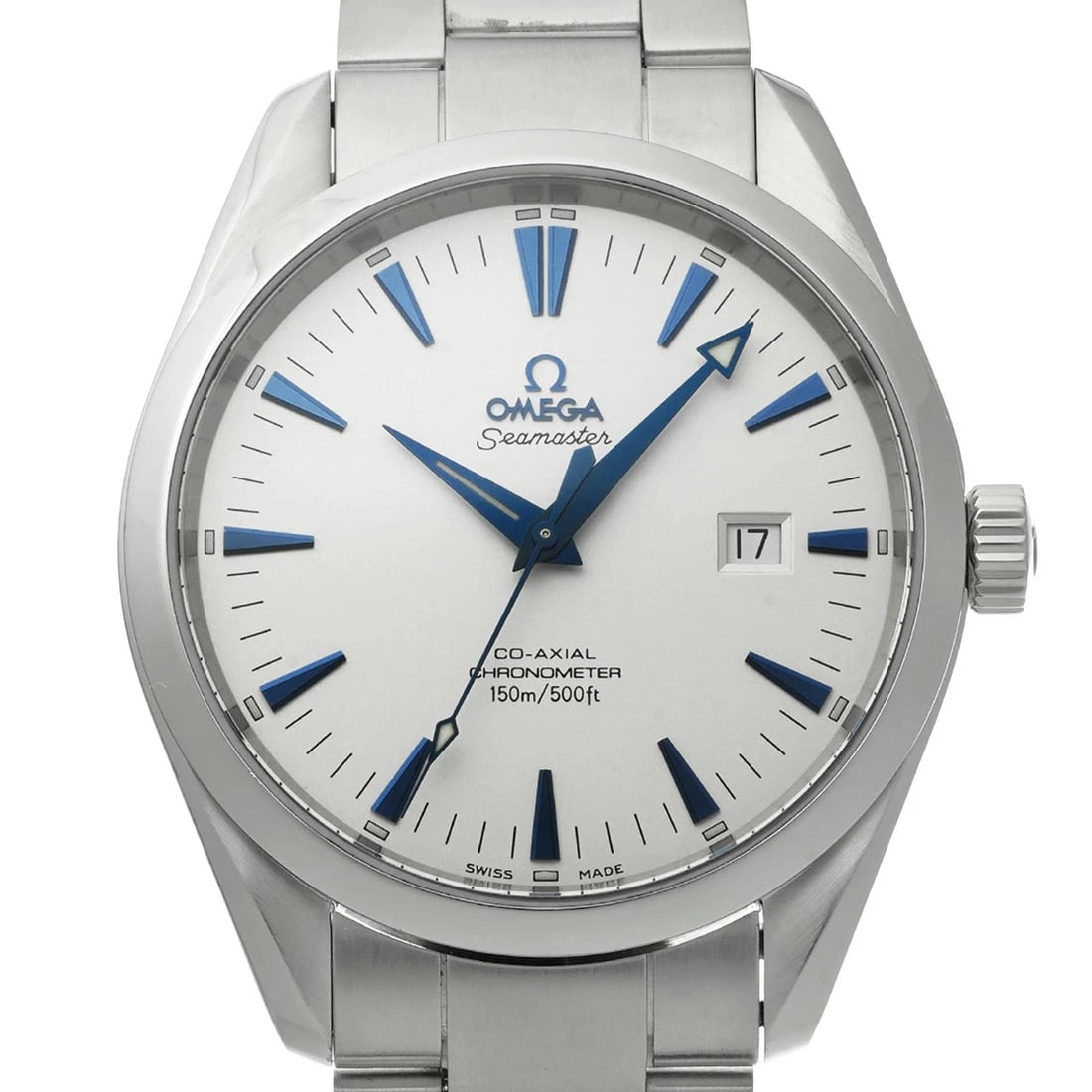 OMEGA WATCH SEAMASTER AQUA TERRA CO-AXIAL AUTOMATIC: OMEGA WATCH SEAMASTER AQUA TERRA CO-AXIAL AUTOMATIC Brand: OMEGA Type/Style: Wristwatch Material: SS Color: Dial Color NONE Size: Case size: 42.2mm Wrist size: Approx. 20.5cm Accessories: None