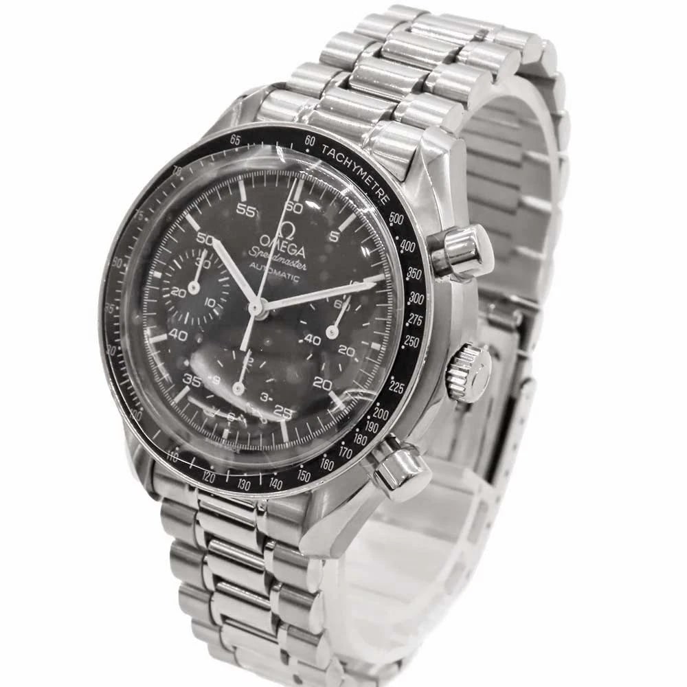 OMEGA WATCH SPEEDMASTER BLACK AUTOMATIC CHRONOGRAPH - 2