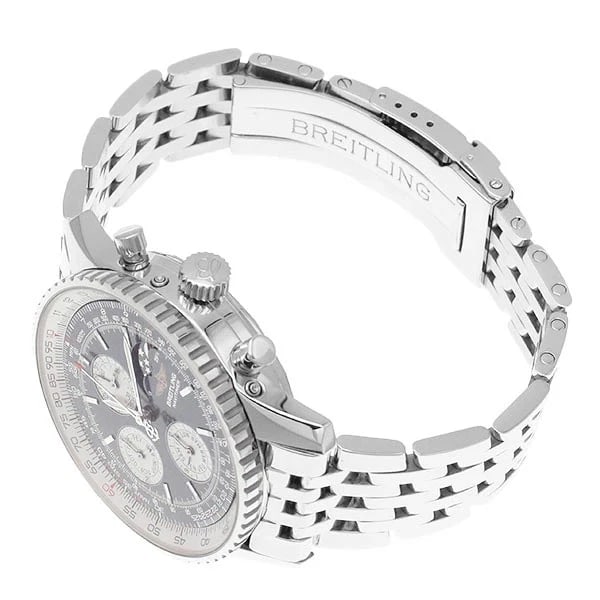BREITLING WATCH NAVITIMER OLYMPUS BLACK AUTOMATIC CHRONOGRAPH - 2