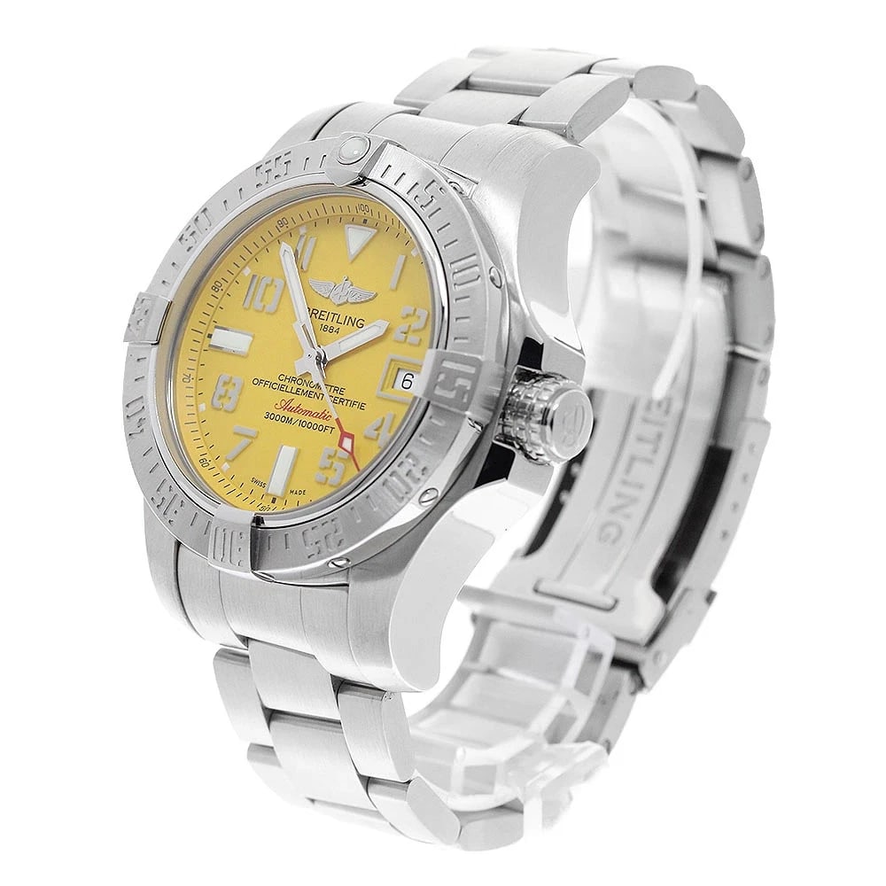 BREITLING WATCH SEAWOLF DATE AUTOMATIC YELLOW - 2