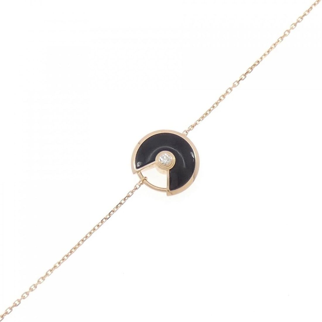 CARTIER AMULET EXTRA SMALL BRACELET: Cartier Amulet Extra Small Bracelet Brand: CARTIER Type/Style: Cartier Bracelets Material: 750 Pink Gold, Main Stone Secondary Stone Natural Color: Pink Gold Size: 15?16cm Max width approx.: 12.0mm
